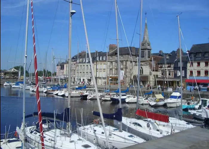 Apartamento élégant Avec Balcon à 5 Min De Honfleur Parking Et Piscine *
